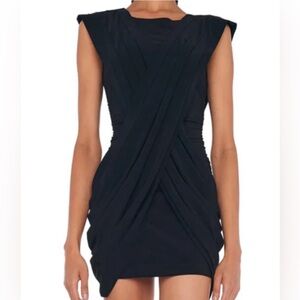 Norma Kamali Black Mini Dress